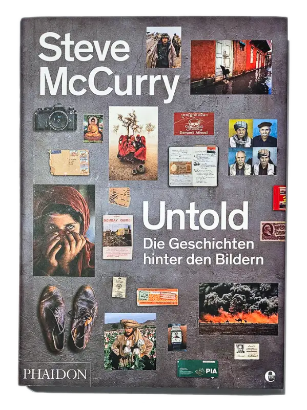 Buch Cover - Steve McCurry - Untold